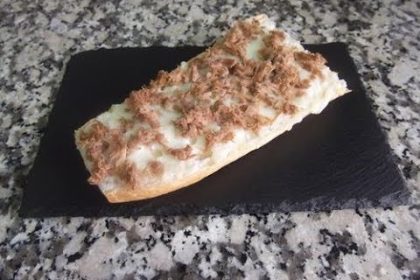 Receta de tostas de atún y queso