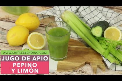 Receta de apio y pepinos para acompañar