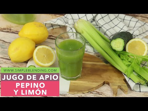 Receta de apio y pepinos para acompañar