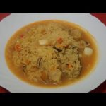 Receta de arroz caldoso con marisco congelado