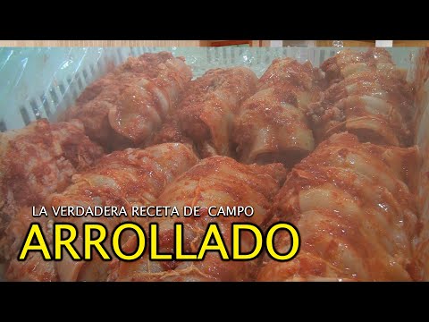 Receta de arrollado de cerdo