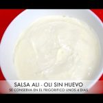 Receta de alioli sin huevo