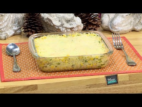 Receta de arroz al horno con queso y crema