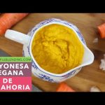 Receta de veganesa de zanahoria