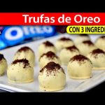 Receta de trufas de oreo