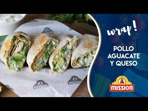 Receta de wrap de espelta con pollo