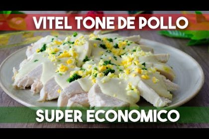 Receta de vitel tone de pollo