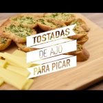 Receta de tostadas con ajo