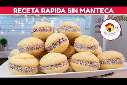 Receta de alfajores de maicena con aceite