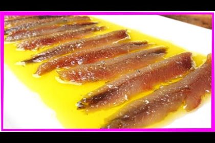 Receta de anchoas en salazón caseras