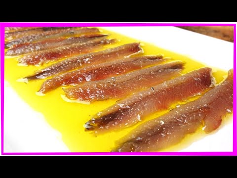 Receta de anchoas en salazón caseras