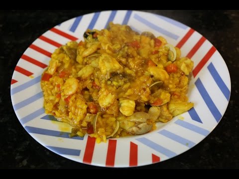 Receta de arroz a la marinera