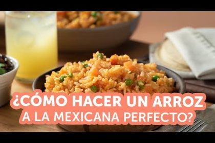 Receta de arroz a la mexicana