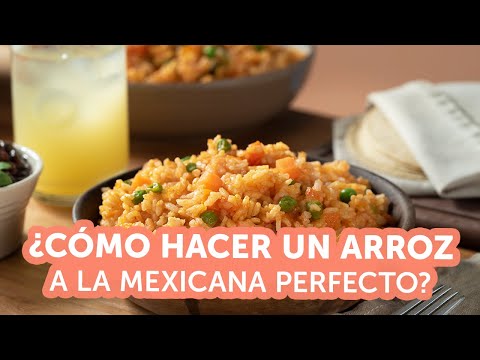 Receta de arroz a la mexicana