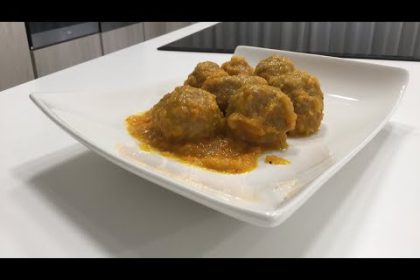 Receta de albóndigas sin gluten