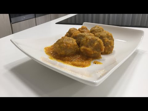 Receta de albóndigas sin gluten