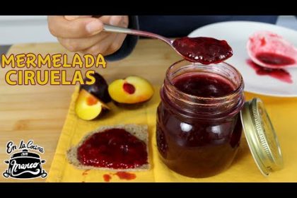 Receta de verduras al horno con mermelada de ciruelas