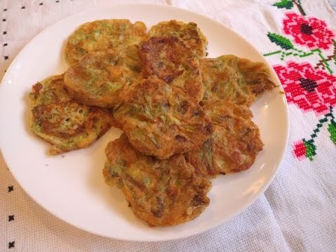 Receta de tortitas de flor de calabaza