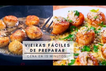 Receta de vieiras fritas