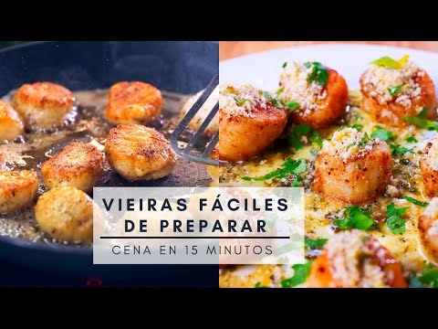 Receta de vieiras fritas