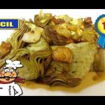 Receta de alcachofas al ajillo