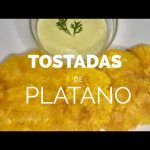 Receta de tostada con banana y queso