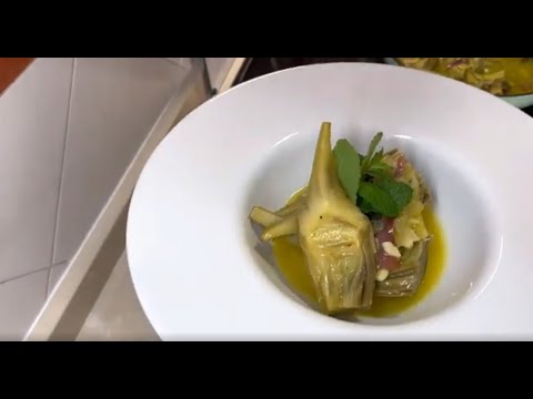 Receta de alcachofas a la montillana