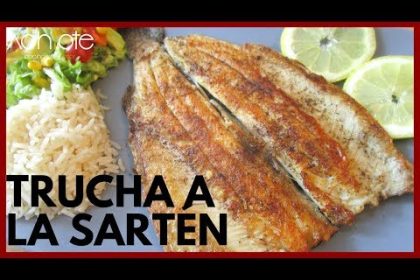 Receta de trucha picada