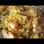 Receta de arroz caldoso en olla express