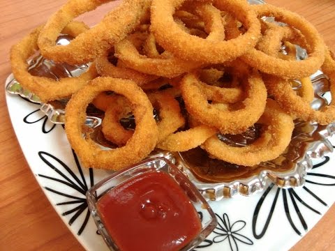 Receta de aros de cebolla rebozados