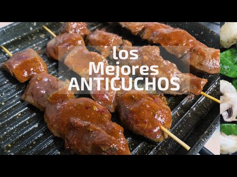 Receta de anticuchos