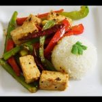 Receta de verduras salteadas con tofu