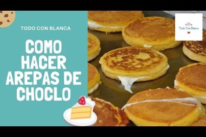 Receta de arepa de choclo dulce con queso