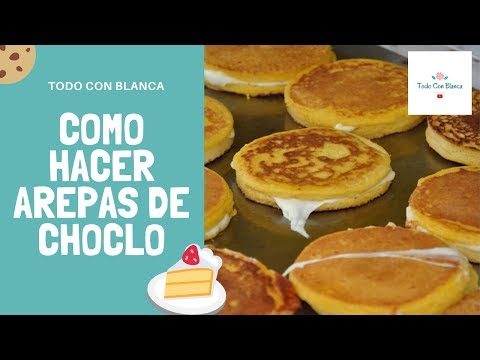 Receta de arepa de choclo dulce con queso