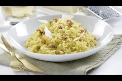 Receta de arroz a la milanesa con jamón