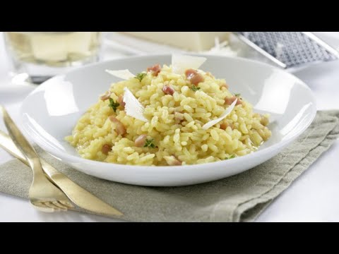 Receta de arroz a la milanesa con jamón