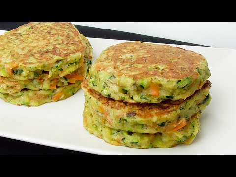 Receta de tortitas de verduras