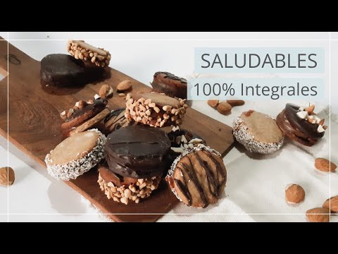 Receta de alfajores de maicena con harina integral