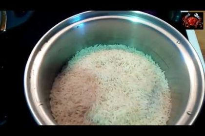 Receta de arroz biryani con verduras