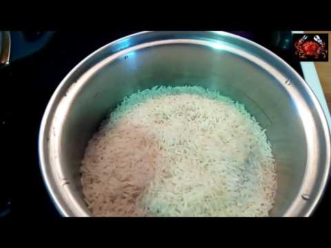 Receta de arroz biryani con verduras