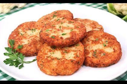 Receta de albóndigas de coliflor