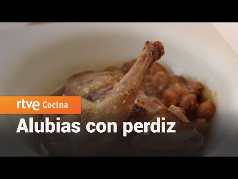 Receta de alubias con perdiz