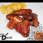 Receta de alitas de pollo fritas con miel y soja