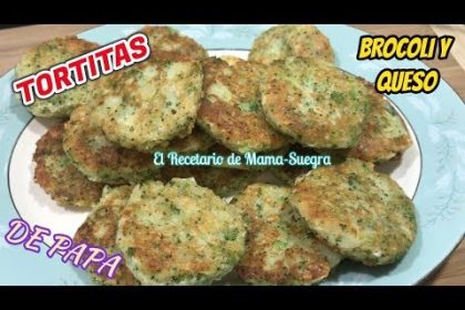 Receta de tortitas de patata y brócoli