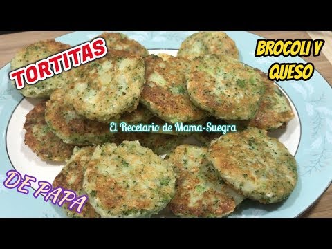 Receta de tortitas de patata y brócoli