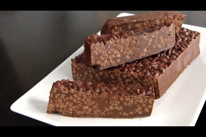 Receta de turrón casero con chocolate