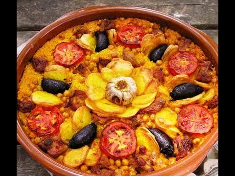 Receta de arroz al horno valenciano