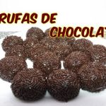 Receta de trufas de chocolate caseras y fáciles