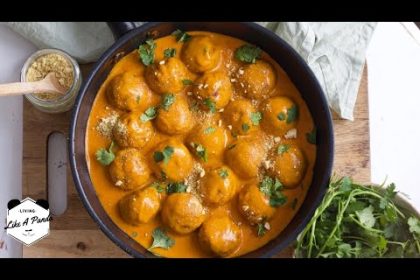 Receta de albóndigas de tofu y soja