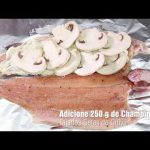 Receta de truchas rellenas de setas